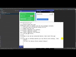 BLE sps mobile app tutorial with BleuIO
