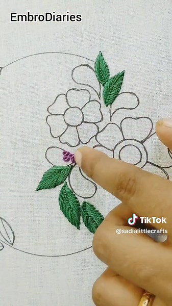 Hand Embroidery Hoop Art Flower - Trending DIY Ideas
