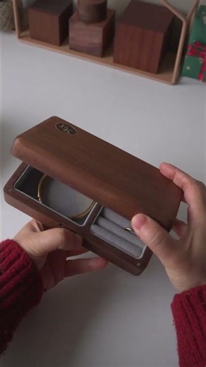 A small jewelry box, made with care. #jewelrybox #asmr #handmade #giftideas