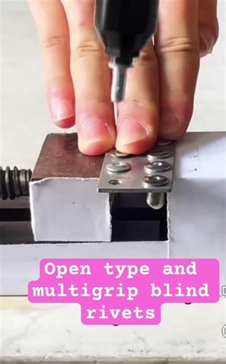 Blind rivets, pop rivets, riveting #shortsfeed