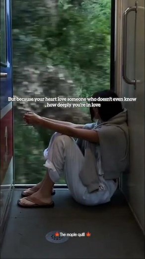 pain of being in love with someone who doesn't care # the maple quilll # love #bts