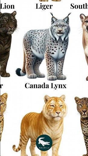 Canada Lynx ❄️🐾 The Ghost of the Northern Forests