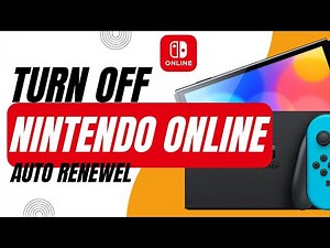 How To Unsubscribe From Nintendo Online Automatic Renewal - Turn Off Auto Renewal on Switch