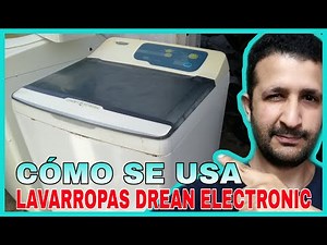 💧How to Use a DREAN Concept Electronic Washing Machine