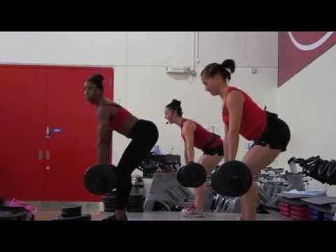 Body Pump warm up