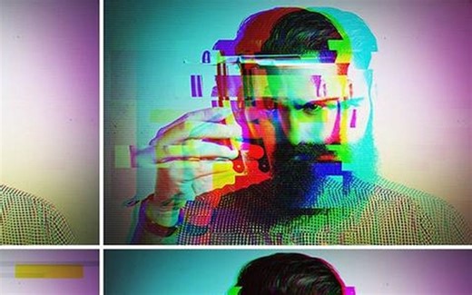 【AE教程】一键画面干扰效果