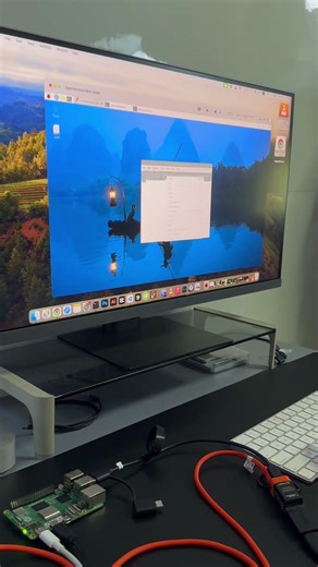 Mac Controlling a Raspberry Pi via KVM-GO HDMI