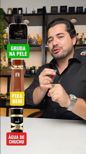 GRUDA NA PELE, FIXA BEM e ÁGUA DE CHUCHU dos perfumes ÁRABES!