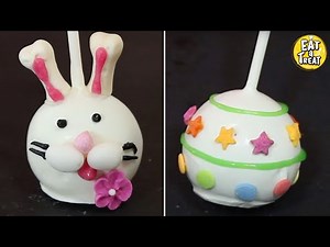 How to make Easter Cake Pops | Bunny Cakesicles | Eat A Treat