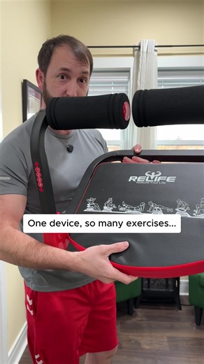 One device so many exercises! Get in shape at home with this awesome piece of home gym equipment! #workoutfromhome #homegymequipment #homeworkout