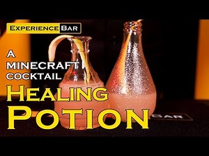 Potion of Healing (two ways!), a Minecraft cocktail