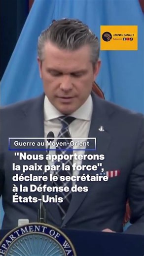 When a Minister of War is a religious fanatic #foryou #usa #iran #france #fypシ