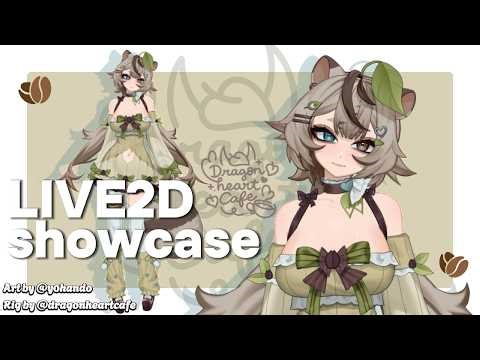 『 Live2D Showcase 』A sweet coffee tanuki~