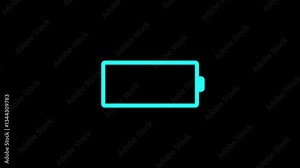 battery animated icon