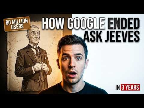 Ask Jeeves Had 80 Million Users. Google Destroyed It in 3 Years. Here's What Really Happened