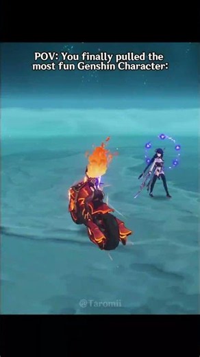 POV: You finally pulled Mavuika, and she's the most fun character ever #genshinimpact