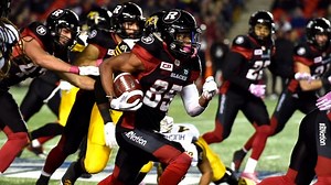 Powell's late TD lifts Redblacks over Tiger-Cats