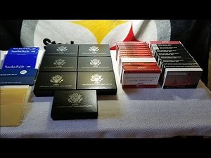 Silver Proof Sets 1961-1970 1992-2018 Full Vid