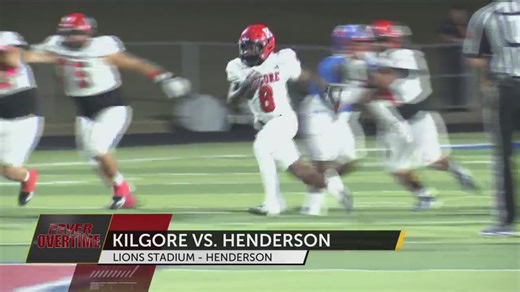 Game of the Week: Kilgore cruises past Henderson to rise in district ranking