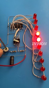 1.5K views · 28 reactions | LED runner Circuit #LED #led #electronics #electronicsprojects #electronicsbasic #electronicsproject | Intion | Facebook