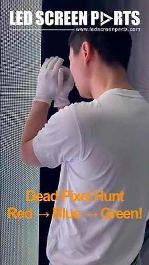 Inspect LED Aging Dead & Dark Pixels