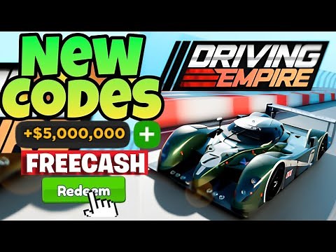 *NEW CODES* ALL WORKING CODES FOR DRIVING EMPIRE IN 2025! ROBLOX DRIVING EMPIRE CODES