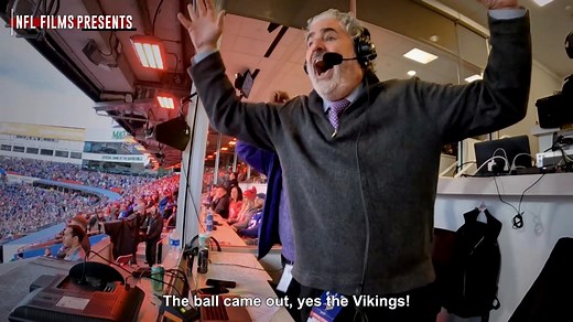 435K views · 9.9K reactions | Animated, authentic, over-the-top. For over 20 years, Paul Allen has guided Vikings fans through triumph and heartbreak with a booming voice, and a love of the game.  #NFLFilmsPresents | KFAN FM 100.3 | NFL Films | Facebook