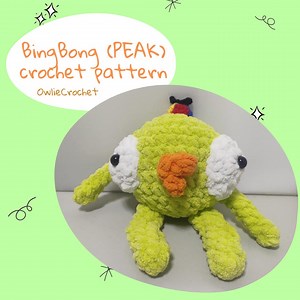 Bing Bong Crochet Pattern - PEAK - Amigurumi - Etsy
