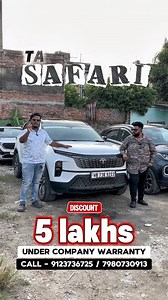 6 Months Old Safari ₹5 Lakh/- Discount #rahulxstreme #facebookreelsviral | Rahul Xstreme