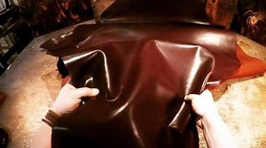 Sierra Latigo by Hermann Oak, in motion. This leather has a buttery smooth top side and a fair amount of rigidity. Mix all of that with 5-6oz (2mm-2.2mm thickness) and you have the perfect leather for wallets, carry cases, hand bags, purses, totes, duffels, straps, etc..  - - https://www.oaleathersupply.com/collections/new/products/hermann-oak-sierra-latigo-5-6oz | OA Leather Supply | Facebook