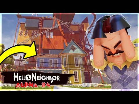 ZBUGOWANA ALPHA! | Hello Neighbor Alpha 4