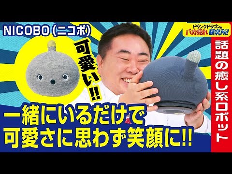 [Soothing/Cute] A robot that can't do anything special, but will make you smile! What is "NICOBO"...