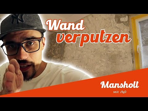Wand Verputzen Innen - So gehts mit einem Gipsputz | Mansholt