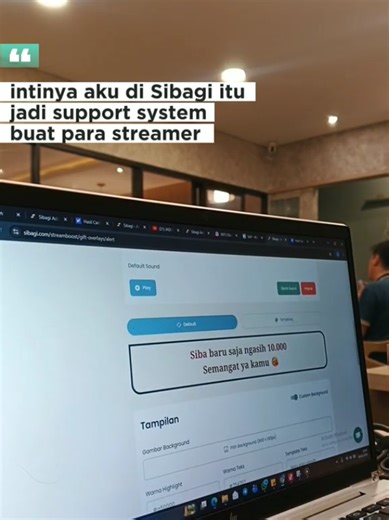 Support streamer bareng Sibagi 🎮 #fyppppppppppppppppppppppp #streamer #gamer #platformdonate