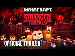 Minecraft X Stranger Things - Official DLC Launch Trailer