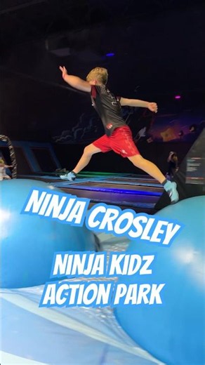 Ninja Kidz Action Park with Ninja Crosley #ninjakidz #ninjakidztv #ninjacrosley #ninjakidzactionpark