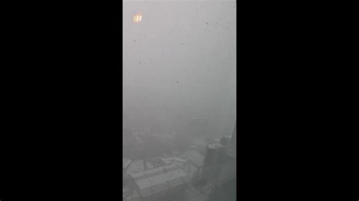 Paris Blanketed in Snow as Cold Snap Grips France