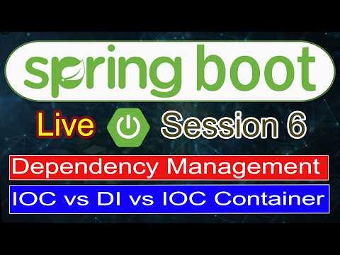 Spring Framework Full Course | Lecture 6 | IOC Container, Dependency Injection & Java Config