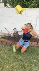 She Took That Prank Way Too Far! 😂 Girl hides inside of garden to prank her friend. As her friend starts watering the plants, she surprises her from the ground! Please be advised that this page’s videos are intended for entertainment purposes only. The videos on this page include scripted dramas, satires, parodies, magic tricks, pre-recorded videos, and other forms of entertainment. Names, characters and incidents are often the product of the director’s imagination, so any resemblance to actual