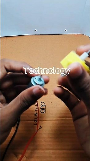 Simple DC Motor Project #shortvideo #trending #dcmotor #shorts #school #science #project #diyproject