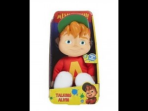 Unboxing Alvin And The Chipmunks Alvin Talking Plush Doll Toy