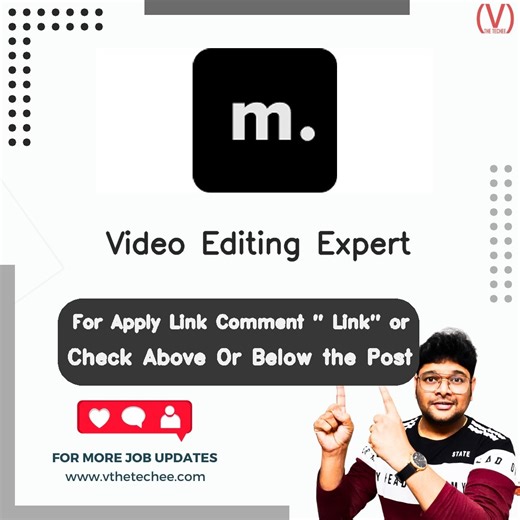 micro1.ai is hiring for Video Editing Expert | Apply Now! - V The Techee Jobs