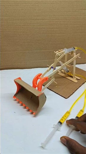 Understanding Bulldozer bucket working mechanism | #youtubeshorts #dcmotor #motor #motorbuilding