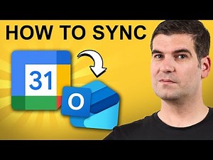 BEST Way to Sync Google Calendar with Outlook Calendar!