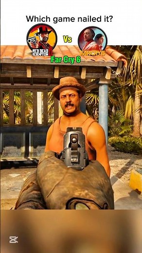 RDR2 VS Far Cry 6 Details #rdr2 #rdr #reddeadredemption2 #shorts #trending #viralvideo #gta #2k