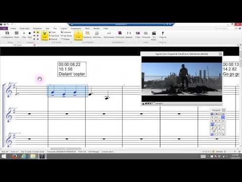 13 Scoring to Video - (Sibelius 8.1+ Part 13 of 13)