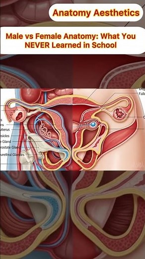 Male vs Female Anatomy: What You NEVER Learned in School | Anatomy Aesthetics | Guts Health