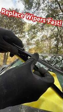 How to Replace Wiper Blades on I & L Wiper Arms | Step-By-Step Rain-X Installation