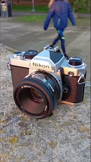 To test a 50mm Nikon AF, a Nikon FM is better than a super electronic Nikon #photography