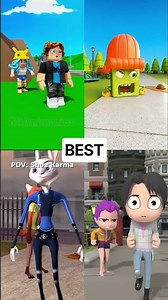 He Didn't Expect THAT! 😂 Funniest Roblox & Cartoon Meme Moments | Brookhaven, Zootopia #shorts
